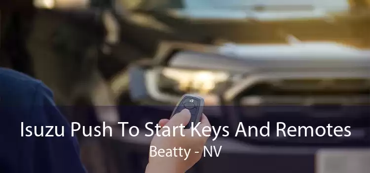 Isuzu Push To Start Keys And Remotes Beatty - NV