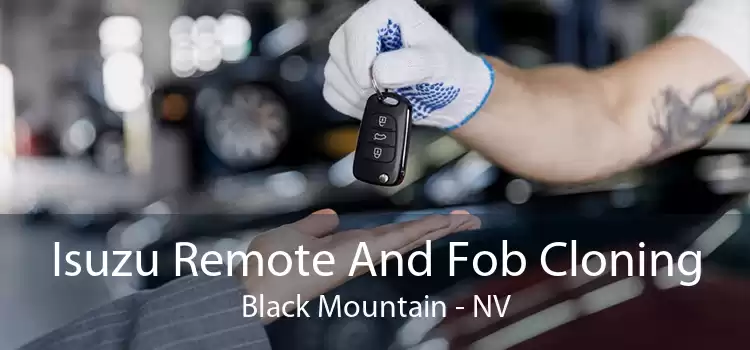 Isuzu Remote And Fob Cloning Black Mountain - NV
