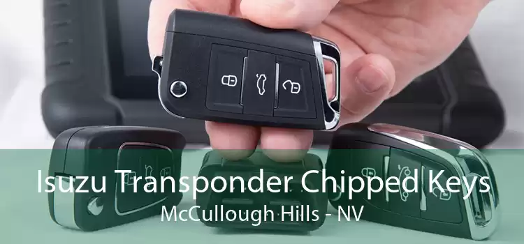 Isuzu Transponder Chipped Keys McCullough Hills - NV