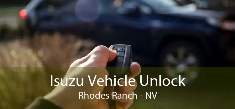 Isuzu Vehicle Unlock Rhodes Ranch - NV