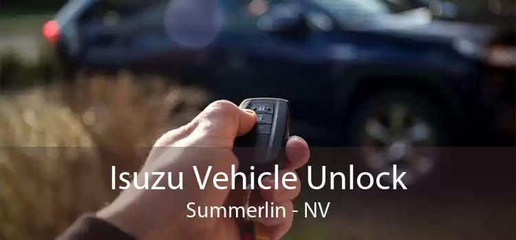 Isuzu Vehicle Unlock Summerlin - NV