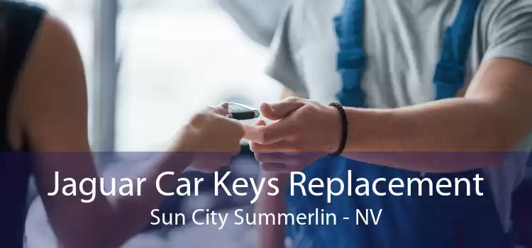 Jaguar Car Keys Replacement Sun City Summerlin - NV