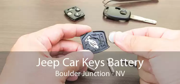 Jeep Car Keys Battery Boulder Junction - NV