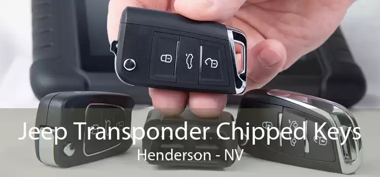 Jeep Transponder Chipped Keys Henderson - NV