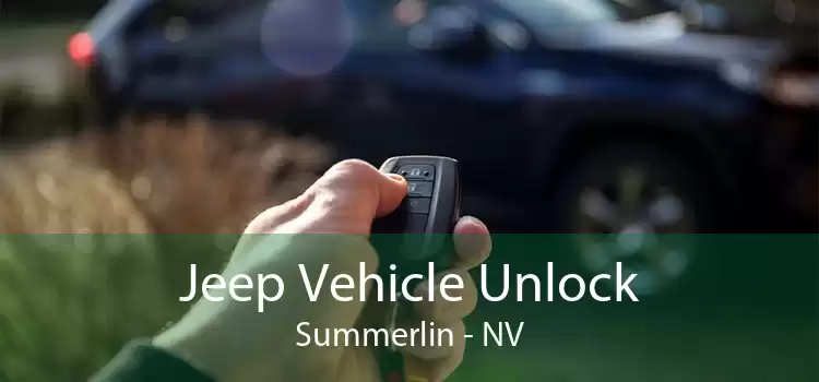 Jeep Vehicle Unlock Summerlin - NV