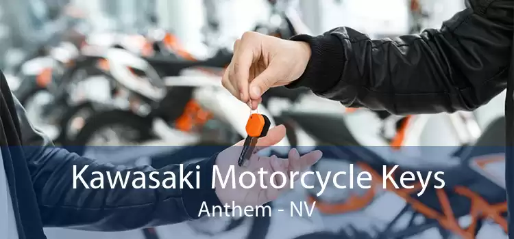 Kawasaki Motorcycle Keys Anthem - NV