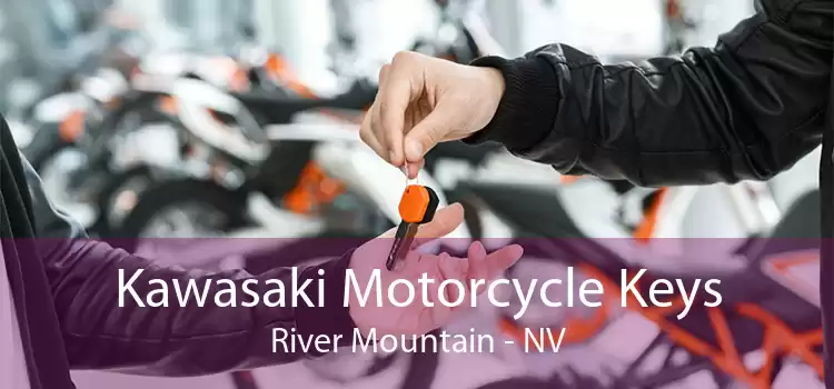 Kawasaki Motorcycle Keys River Mountain - NV