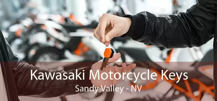Kawasaki Motorcycle Keys Sandy Valley - NV