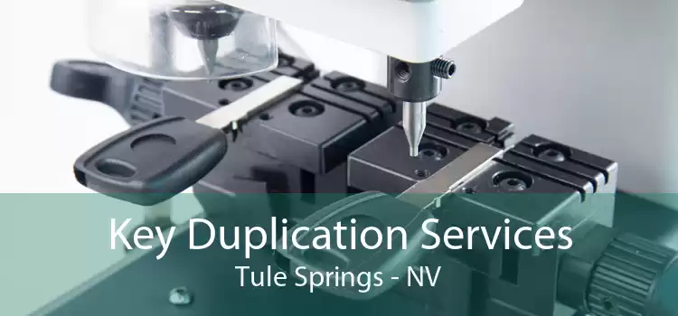 Key Duplication Services Tule Springs - NV