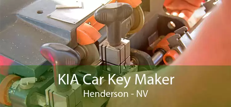 KIA Car Key Maker Henderson - NV