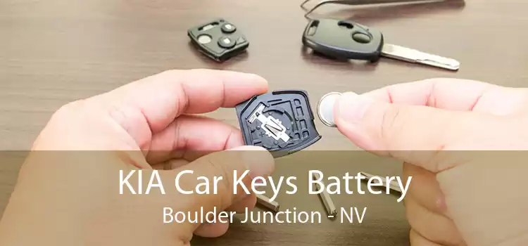 KIA Car Keys Battery Boulder Junction - NV