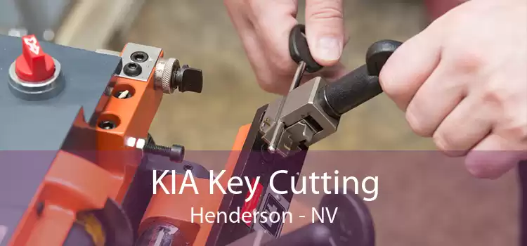 KIA Key Cutting Henderson - NV