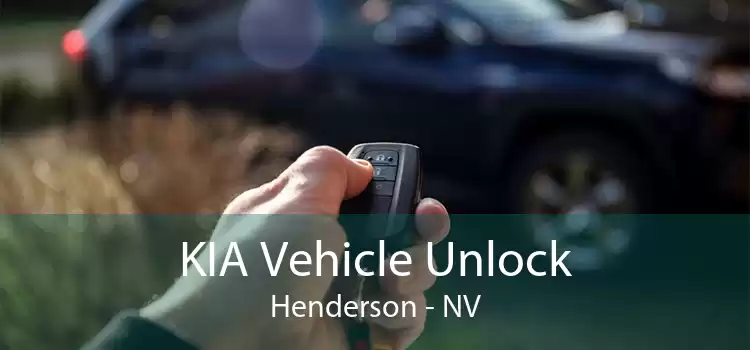 KIA Vehicle Unlock Henderson - NV