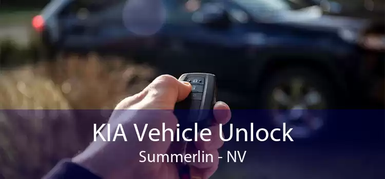 KIA Vehicle Unlock Summerlin - NV