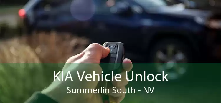 KIA Vehicle Unlock Summerlin South - NV
