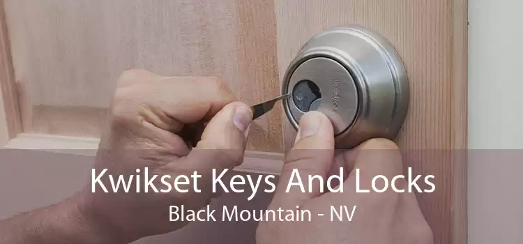 Kwikset Keys And Locks Black Mountain - NV