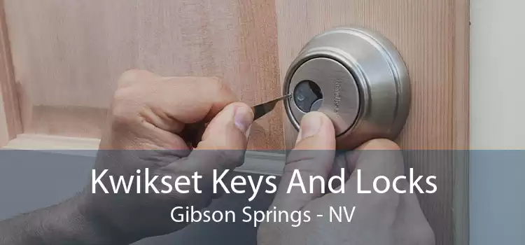 Kwikset Keys And Locks Gibson Springs - NV