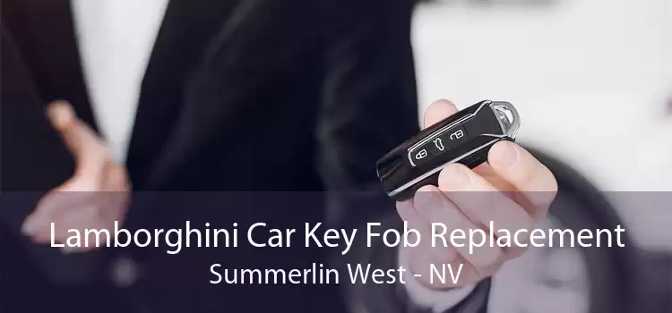 Lamborghini Car Key Fob Replacement Summerlin West - NV