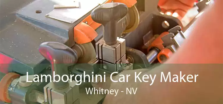 Lamborghini Car Key Maker Whitney - NV