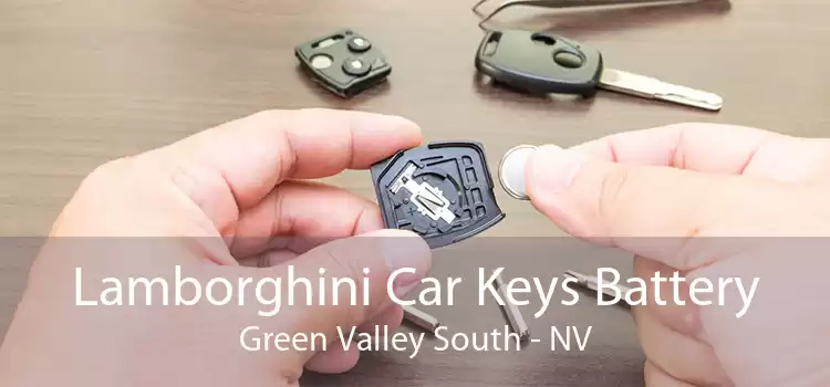 Lamborghini Car Keys Battery Green Valley South - NV