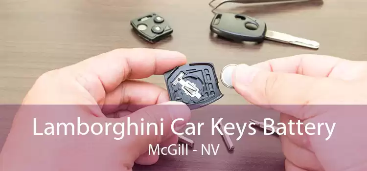 Lamborghini Car Keys Battery McGill - NV