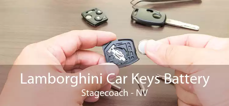 Lamborghini Car Keys Battery Stagecoach - NV