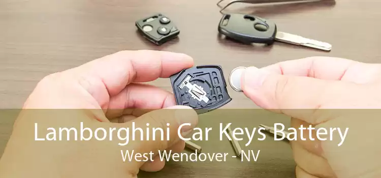 Lamborghini Car Keys Battery West Wendover - NV