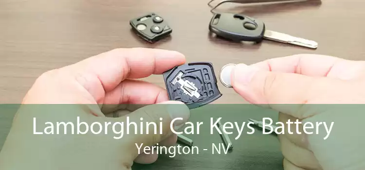 Lamborghini Car Keys Battery Yerington - NV
