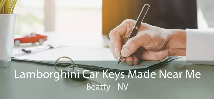 Lamborghini Car Keys Made Near Me Beatty - NV