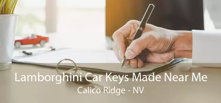 Lamborghini Car Keys Made Near Me Calico Ridge - NV