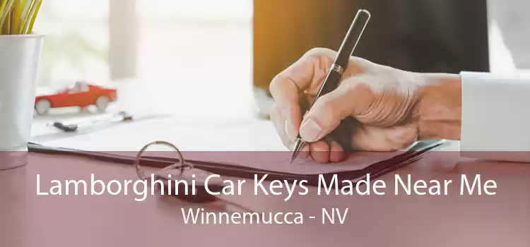 Lamborghini Car Keys Made Near Me Winnemucca - NV