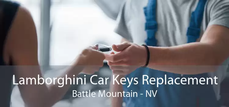 Lamborghini Car Keys Replacement Battle Mountain - NV