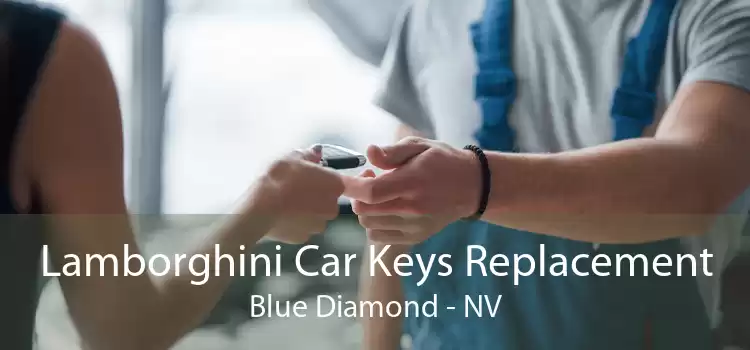 Lamborghini Car Keys Replacement Blue Diamond - NV