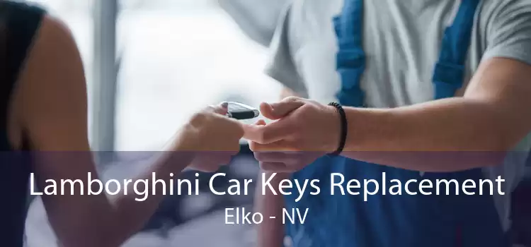Lamborghini Car Keys Replacement Elko - NV