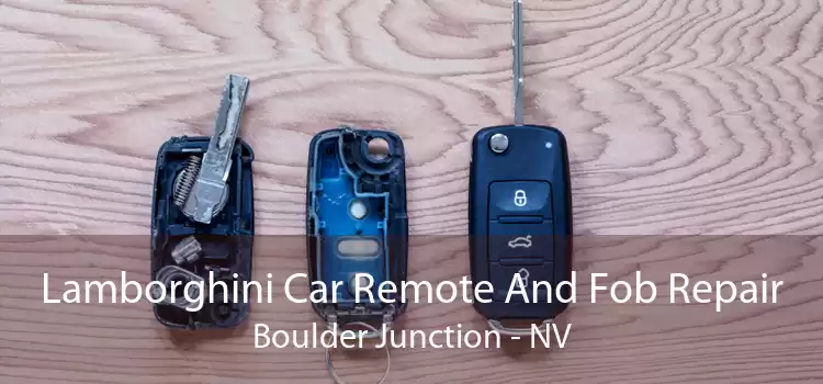 Lamborghini Car Remote And Fob Repair Boulder Junction - NV
