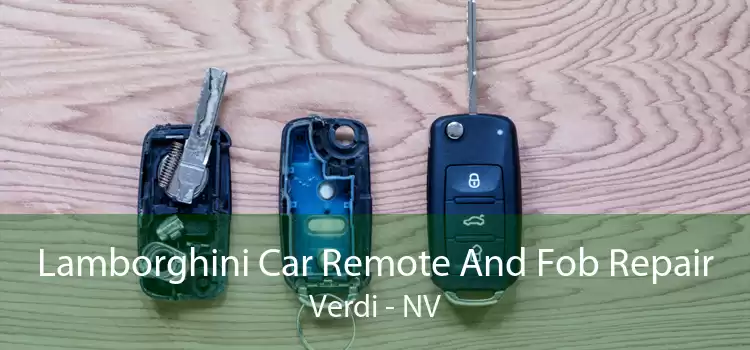 Lamborghini Car Remote And Fob Repair Verdi - NV