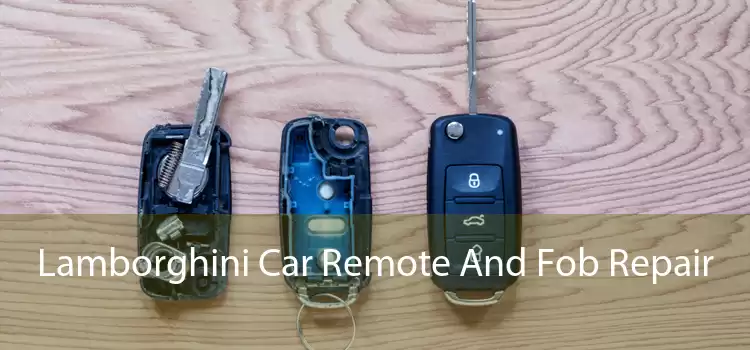 Lamborghini Car Remote And Fob Repair 