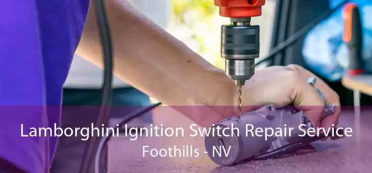 Lamborghini Ignition Switch Repair Service Foothills - NV
