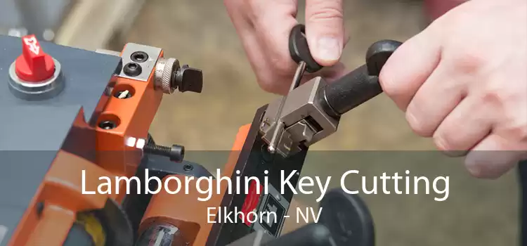 Lamborghini Key Cutting Elkhorn - NV