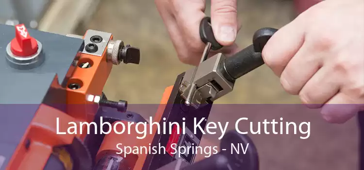 Lamborghini Key Cutting Spanish Springs - NV
