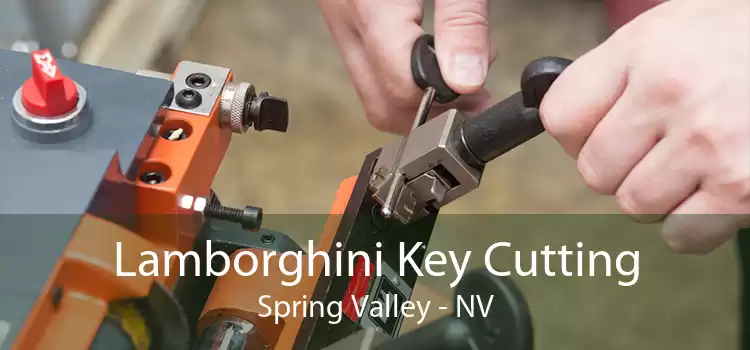 Lamborghini Key Cutting Spring Valley - NV