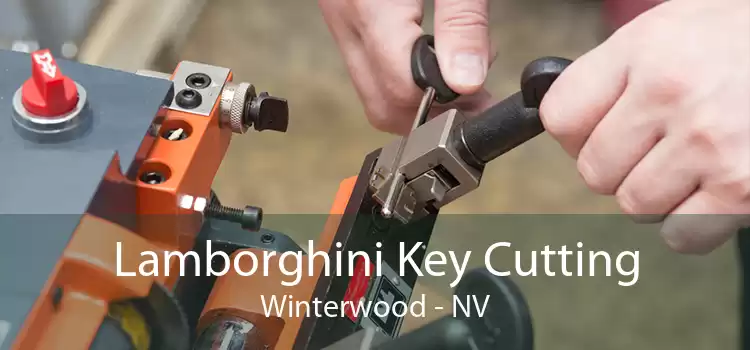 Lamborghini Key Cutting Winterwood - NV