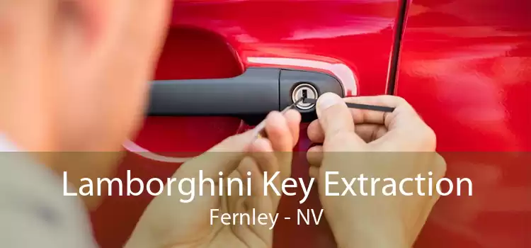 Lamborghini Key Extraction Fernley - NV