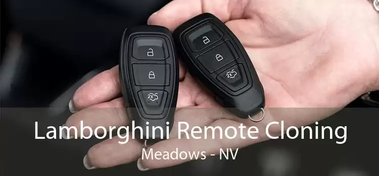Lamborghini Remote Cloning Meadows - NV