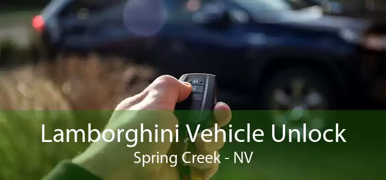 Lamborghini Vehicle Unlock Spring Creek - NV