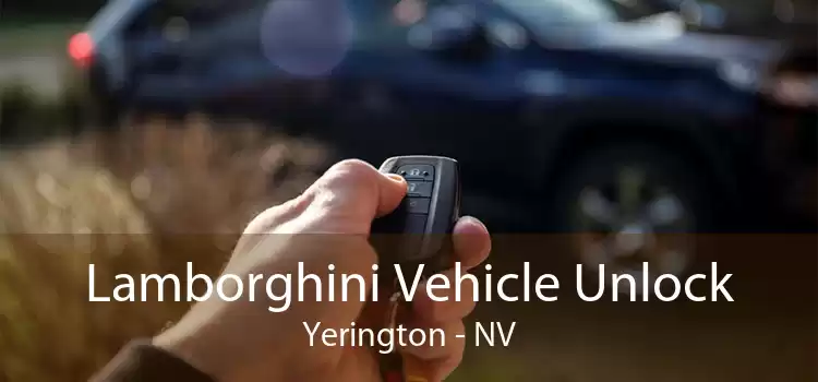Lamborghini Vehicle Unlock Yerington - NV