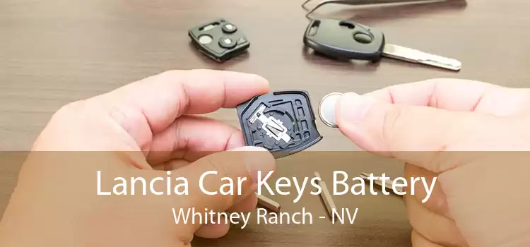 Lancia Car Keys Battery Whitney Ranch - NV