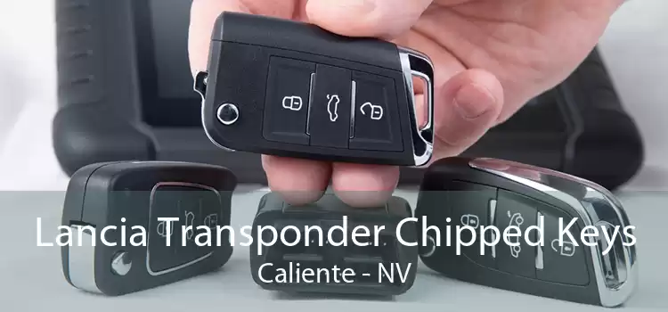 Lancia Transponder Chipped Keys Caliente - NV