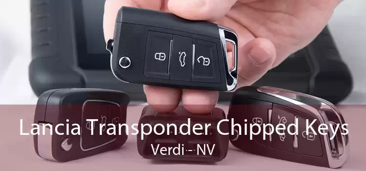 Lancia Transponder Chipped Keys Verdi - NV