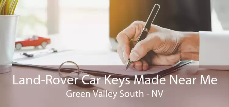 Land-Rover Car Keys Made Near Me Green Valley South - NV